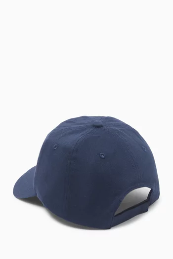 Logo Patch Cap in Cotton