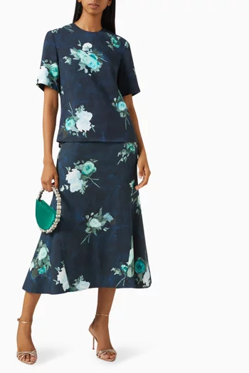 Floral-print Top