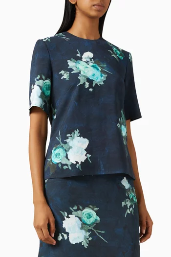 Floral-print Top