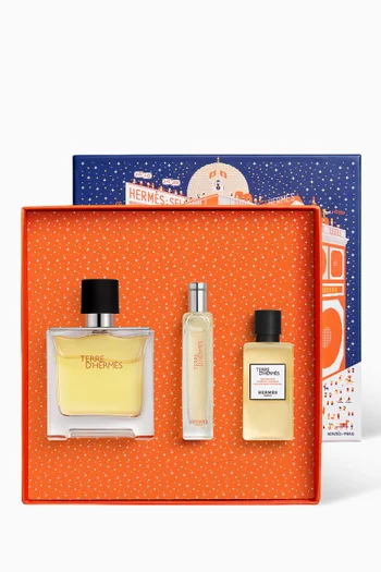 مجموعة هدايا ماء عطر تير دو هيرميس وشاور جل