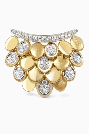 Blossom Diamond Single Earring in 14kt Gold
