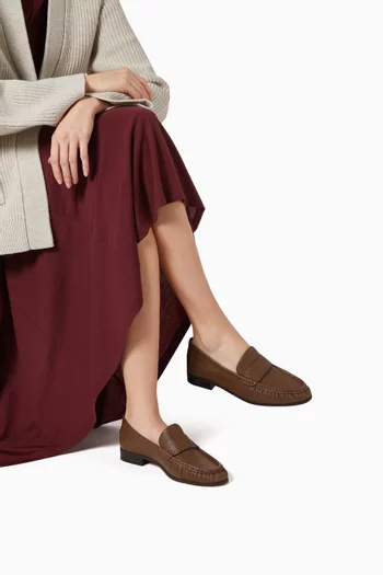 Loafers in Leather