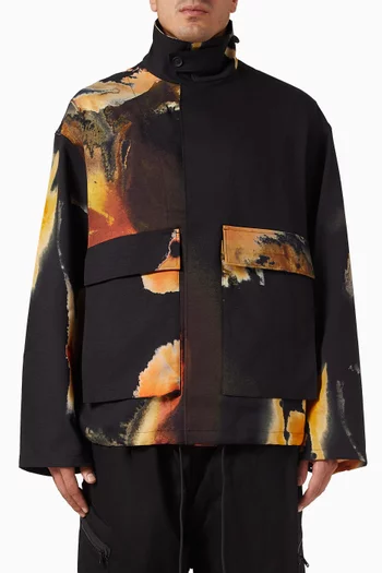 All-over-print Sport Uniform Coach Jacket
