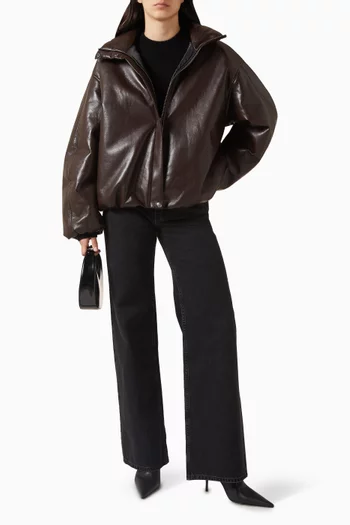 Cyrus Jacket in Regenerated Leather