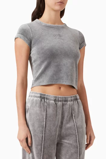 تي شيرت رينجر بقصة قصيرة مزيج قطن