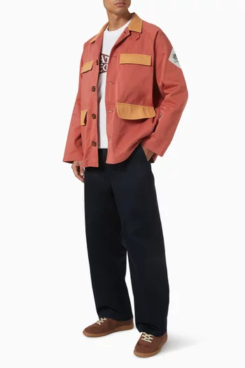 Washed Hunting Jacket in Cotton