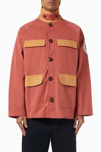 Washed Hunting Jacket in Cotton