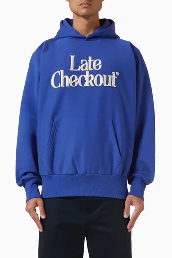 Logo Hoodie in Cotton