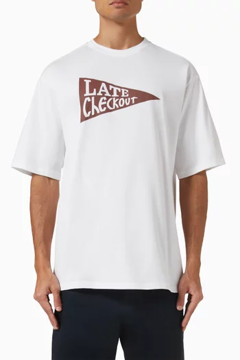 Flag T-shirt in Cotton