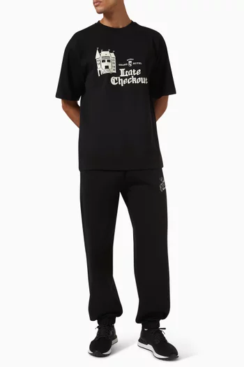 Hotel Logo T-shirt in Cotton