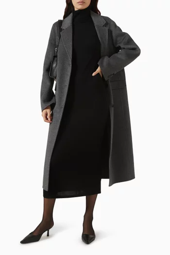 Turtleneck Dress in Wool