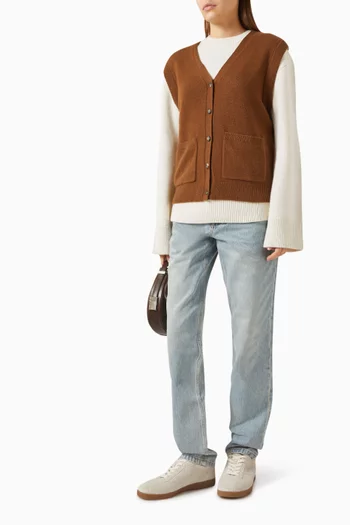 Grandpa's Vest in Cashmere