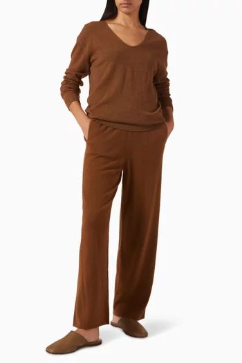 Drawstring Pants in Cashmere