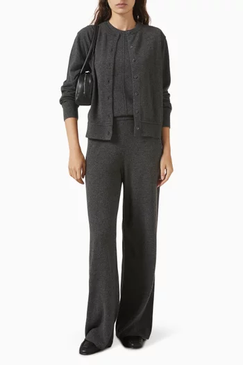 Aura Buttoned Cardigan in Cashmere