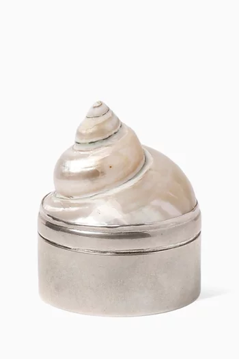 صندوق مجوهرات بتصميم صدفة