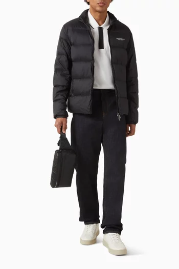 جاكيت مبطن بالزغب