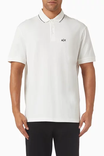 Slim-fit Polo Shirt in Stretch Cotton