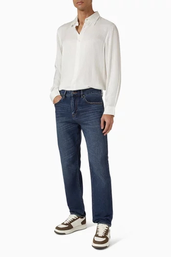 Slim-fit Shirt in Viscose