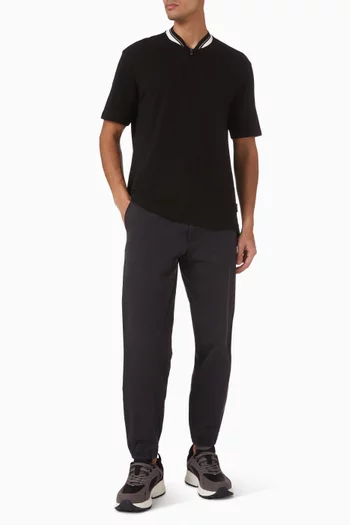 Polo Shirt in Mercerised Cotton