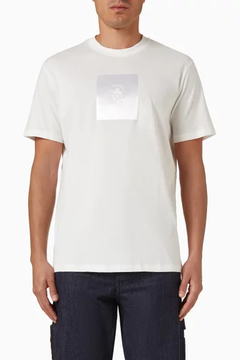 تي شيرت بشعار AX قطن