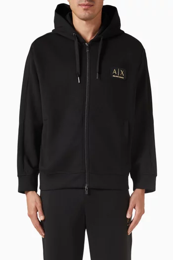 Logo Zip Hoodie