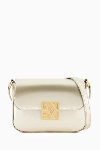 حقيبة كروس آمي صغيرة بشعار الماركة