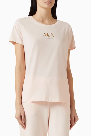 Logo T-shirt in Cotton