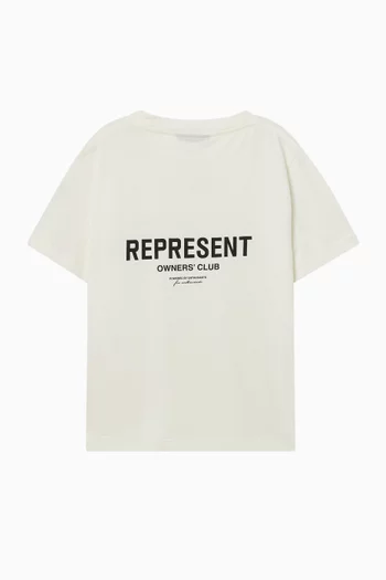 تي شيرت بطبعة Owners Club قطن