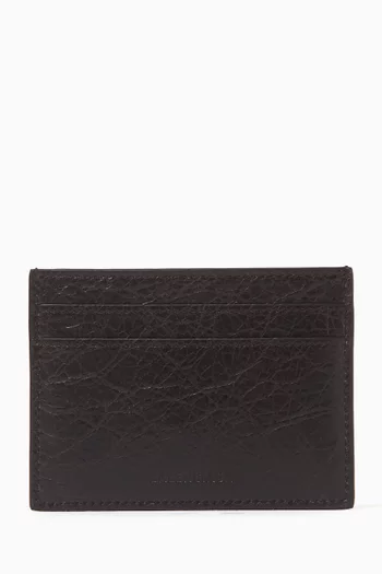 Le City Card Holder in Arena Storico Lambskin