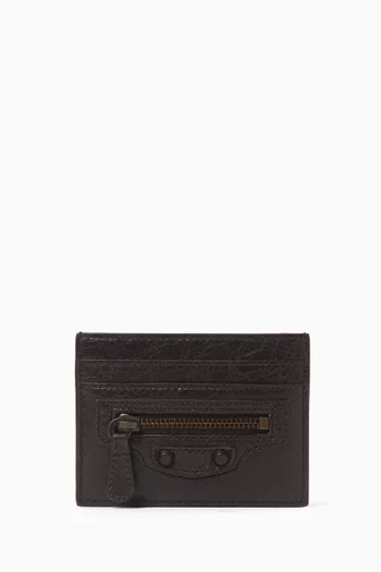Le City Card Holder in Arena Storico Lambskin