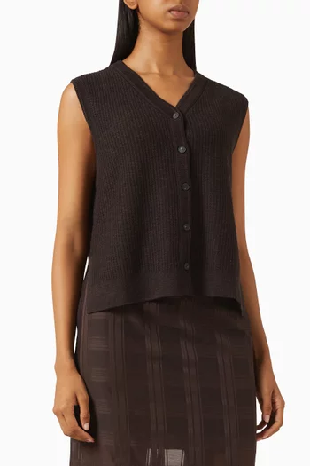 V-neck Cardigan