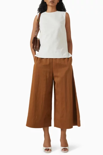 Wide-leg Pants