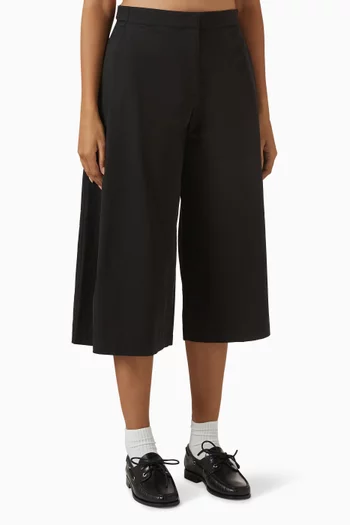Wide-leg Pants in Cotton