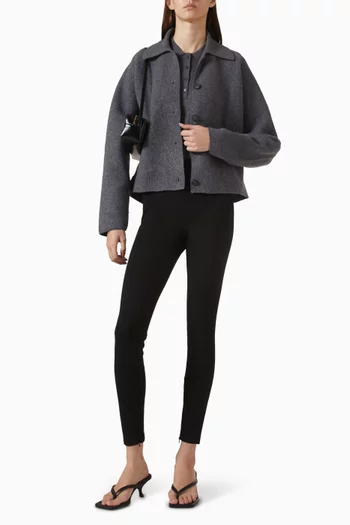 Polo Sweater in Merino-wool