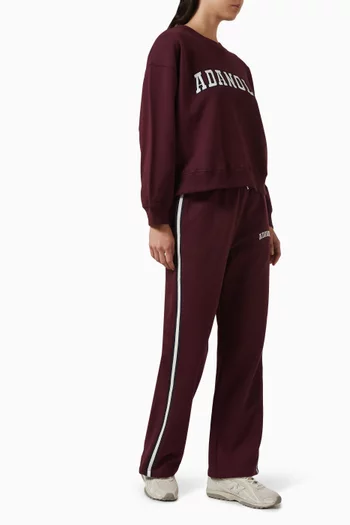 سويت شيرت بقصة فضفاضة قطن عضوي