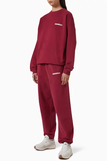 سويت شيرت بقصة فضفاضة قطن