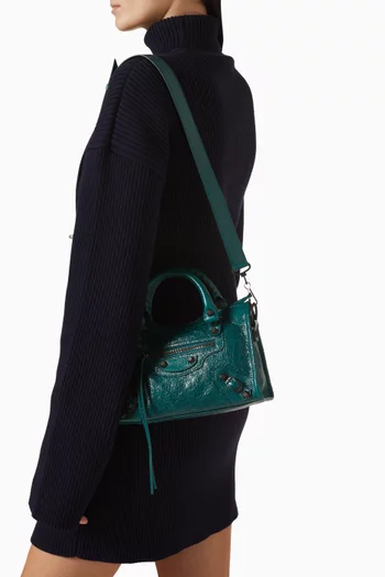 Mini Le City Bag in Arena Storico Lambskin