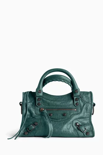 Mini Le City Bag in Arena Storico Lambskin