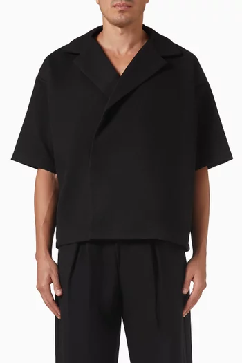 Abel Boxy Double Breasted Shirt