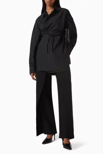 Yasmine Tie-up Shirt in Cotton
