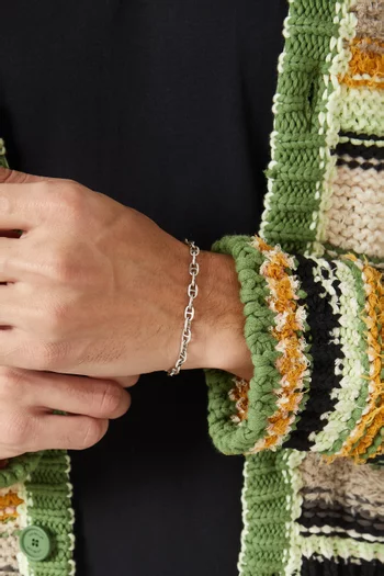 Wanted Chain Bracelet in Sterling Silver