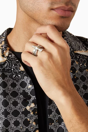 Dove Ring in Sterling Silver