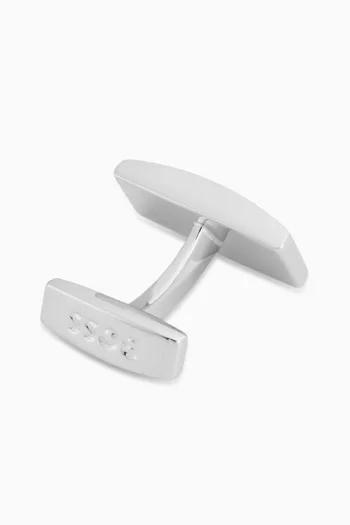 أزرار أكمام بتصميم خطوط ملونة