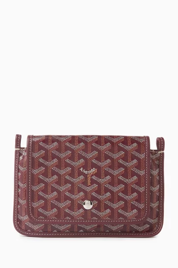 Unused Pocket Wallet in Goyardine Canvas