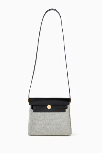 Unused Mini Herbag Crossbody Bag in Toile H Canvas