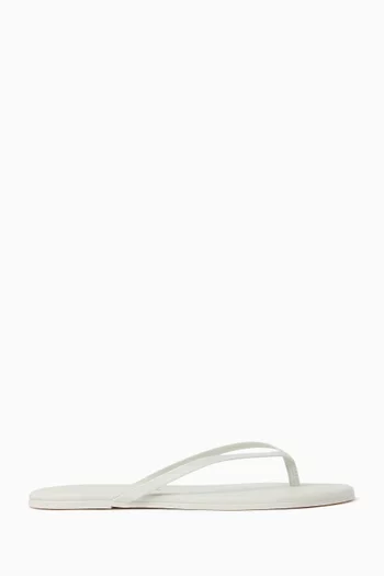 Solids Flip Flops in Leather