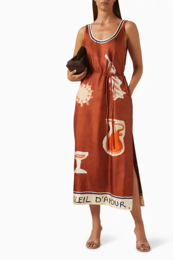 Soleil D'Amour Dress in Silk
