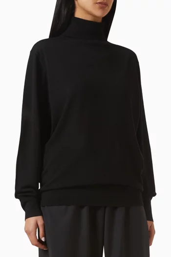 Turtleneck Sweater in Merino Wool