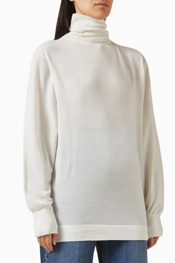 Turtleneck Sweater in Merino Wool