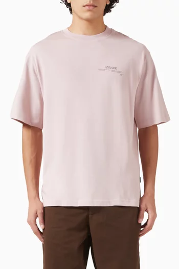 Anrokholm Logo T-shirt in Organic Cotton